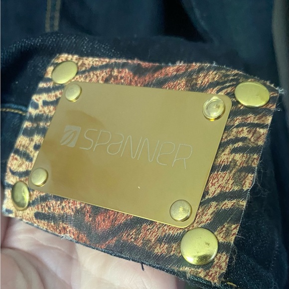 Dark Denim Spanner Jean Jacket, NWOT, sz 18W - Picture 6 of 6